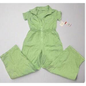 Cat & Jack Girls’ Jumpsuit,  Green Casual Size M (8) New with Tag